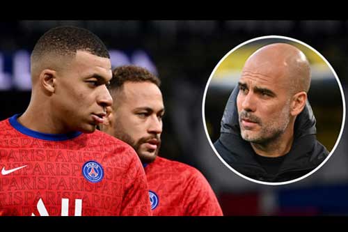 Guardiola thừa nhận mất ngủ khi nghĩ đến Neymar và Mbappe