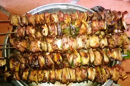 Đậm đà ẩm thực nướng của người Tây Bắc