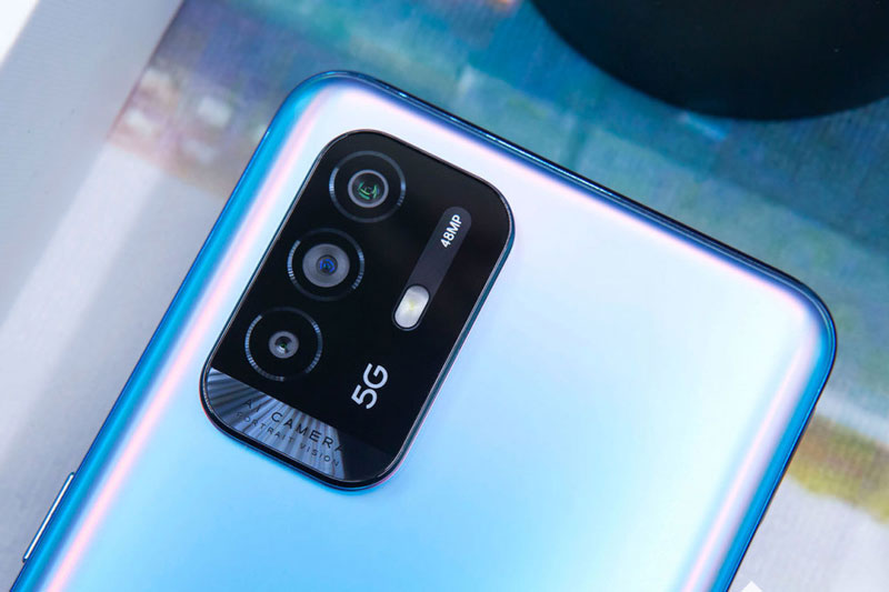 Ảnh chi tiết Oppo A95 5G với RAM 8 GB, sạc 30W, giá sốc