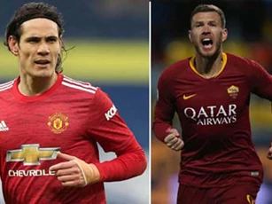 Edinson Cavani và Edin Dzeko: Chữ 'E' nào bự hơn?