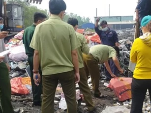 Tây Ninh: Tiêu hủy 254.602 gói thuốc lá nhập lậu đợt 1 năm 2021