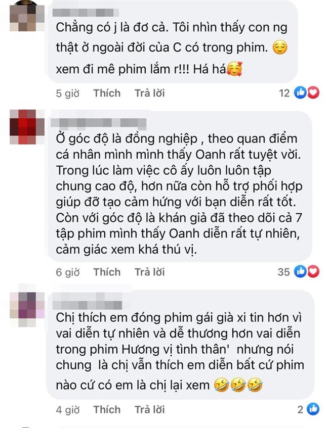 Phương Oanh bức xúc vì bị chê diễn gồng, lố trong &quot;Hương vị tình thân&quot;, đăng status nhắn nhủ dân mạng: &quot;Không mong hiểu, nhưng nên biết!&quot; - Ảnh 4.