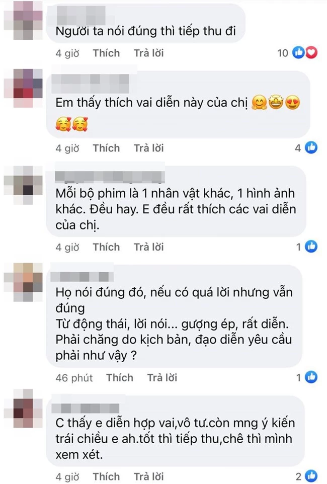 Phương Oanh bức xúc vì bị chê diễn gồng, lố trong &quot;Hương vị tình thân&quot;, đăng status nhắn nhủ dân mạng: &quot;Không mong hiểu, nhưng nên biết!&quot; - Ảnh 7.