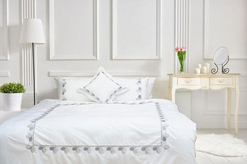 Tại sao nên dùng chăn ga gối màu trắng?