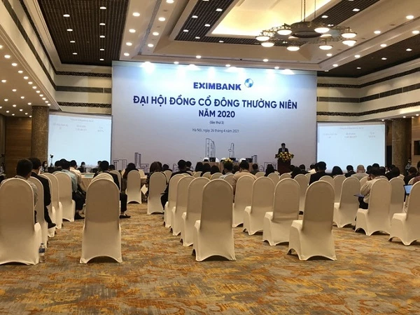 Eximbank một lần nữa phá kỷ lục về đại hội cổ đông bất thành vào ngày 27/4/2021 vừa qua.  Eximbank một lần nữa phá kỷ lục về đại hội cổ đông bất thành vào ngày 27/4/2021 vừa qua.