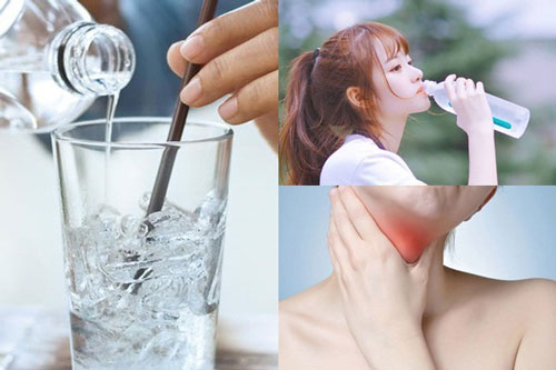 Điều gì xảy ra với cơ thể khi uống nước đá lạnh khi đi nắng về?