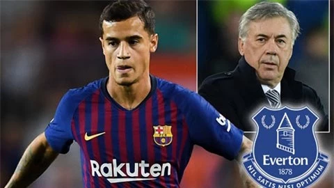 Barca đồng ý bán Coutinho cho Everton với giá 35 triệu bảng