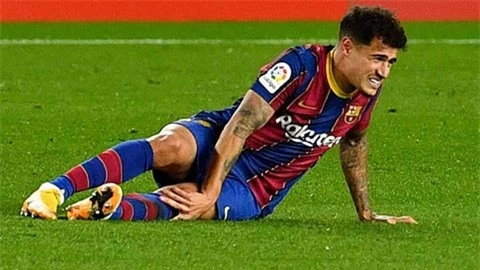 Từ khi đến Barca, Coutinho chỉ biết chấn thương và sa sút phong độ