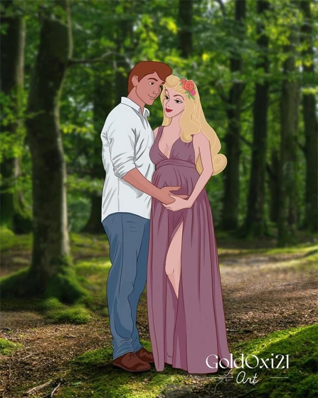   Công chúa ngủ trong rừng Aurora và hoàng tử Phillip  