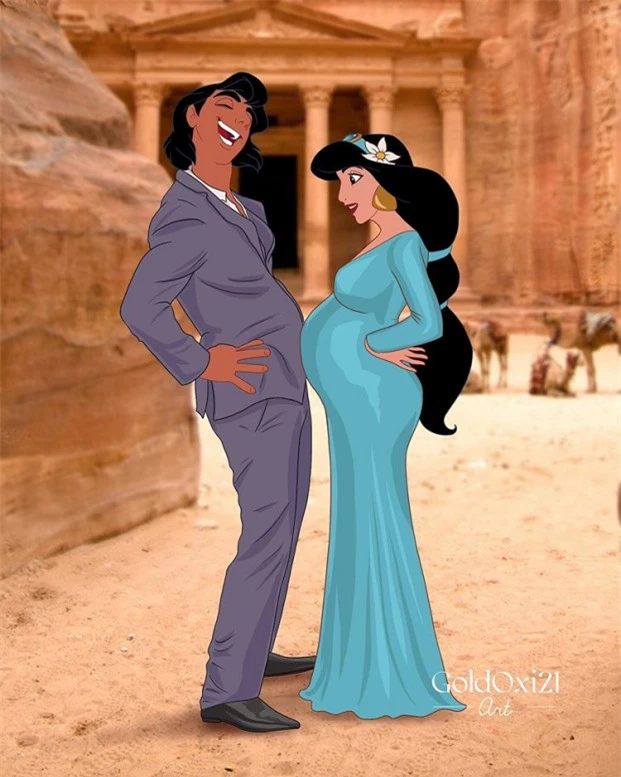   Aladdin và Jasmine  