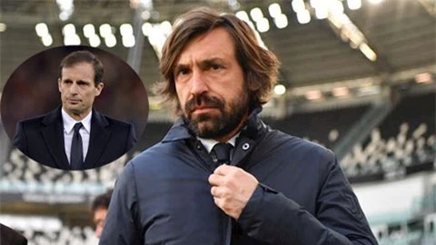 Juventus muốn sa thải Pirlo để tái bổ nhiệm Allegri