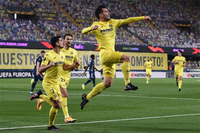 Trigueros mở tỷ số trận Villarreal vs Arsenal ở phút thứ 5