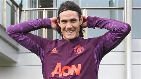 Man United đón nhận tin cực vui về Cavani