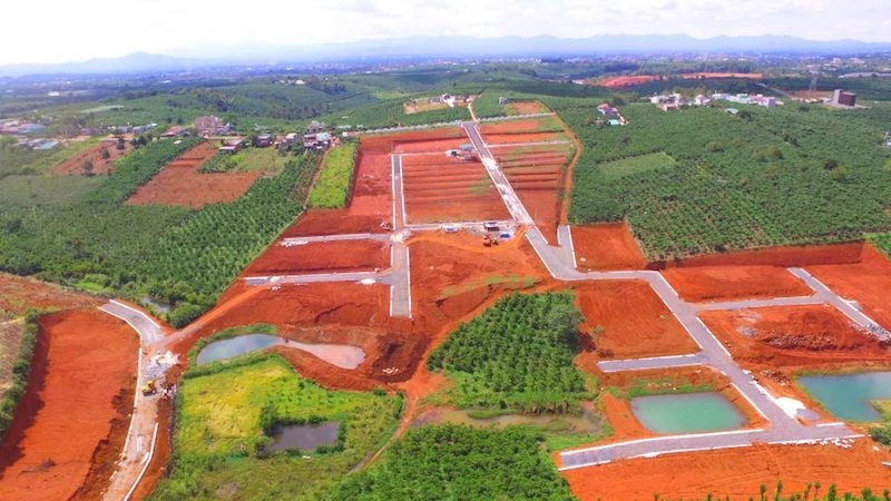 Sở Tài nguyên và Môi trường Lâm Đồng đề nghị kiểm tra, rà soát nguồn gốc đất và hiện trạng sử dụng đất dự án Pine Valley do Công ty BĐS Thanh Hưng làm chủ đầu tư.