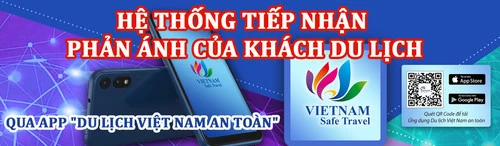 Hệ thống tiếp nhận phản ánh của khách du lịch qua APP "Du Lịch Việt Nam An Toàn"