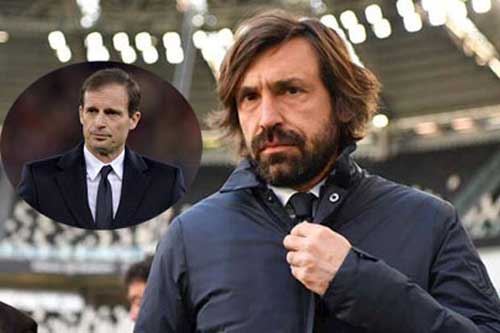 Juventus muốn sa thải Pirlo để tái bổ nhiệm Allegri
