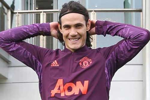 Man United đón nhận tin cực vui về Cavani