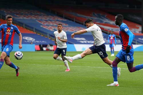 Kết quả Crystal Palace 0-2 Man City: Man xanh chờ ngày đăng quang