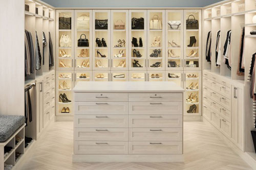 5 cách làm tăng không gian của tủ quần áo