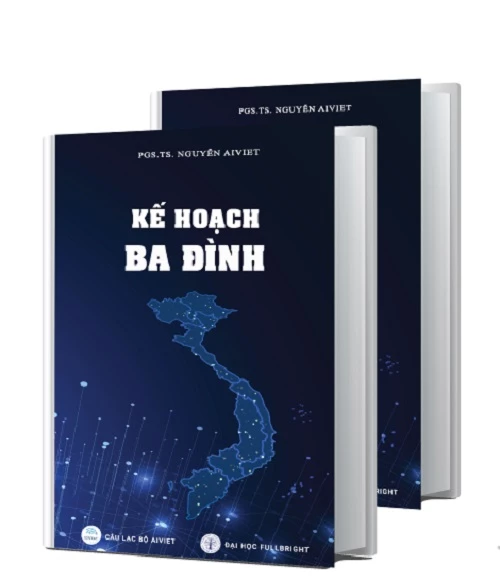 Bìa cuốn sách "Kế hoạch Ba Đình". Ảnh: Câu lạc bộ AIVIET.