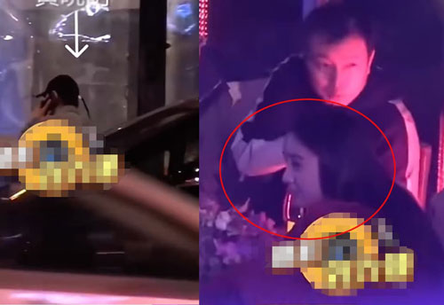 Hành động gây khó hiểu của Angelababy khi hẹn hò với bạn, thấy Huỳnh Hiểu Minh đến liền bỏ về một mình