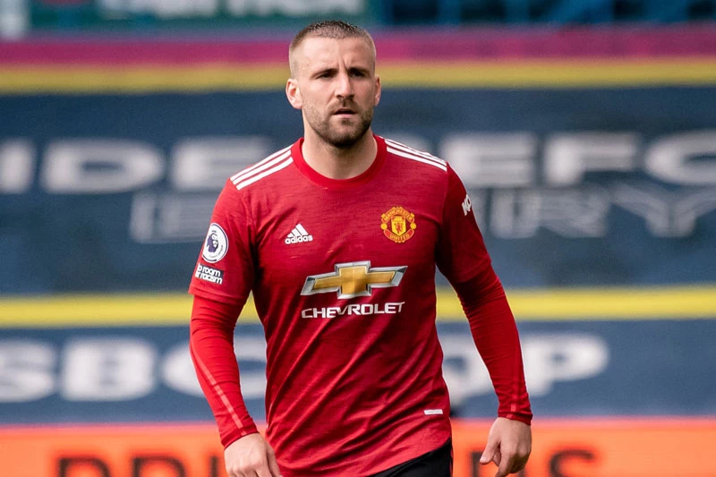 Hậu vệ trái: Luke Shaw (Man Utd).