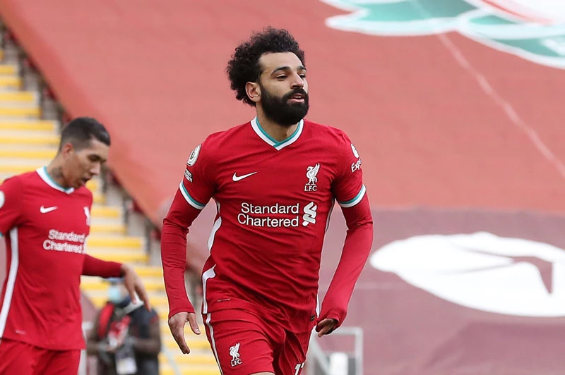 Tiền vệ phải: Mohamed Salah (Liverpool).