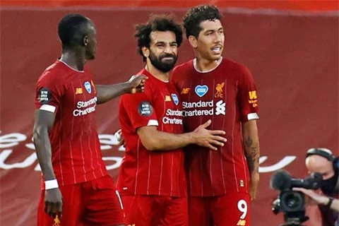 Bộ ba Mane - Salah - Firmino ngày càng ghi ít bàn thắng cho Liverpool