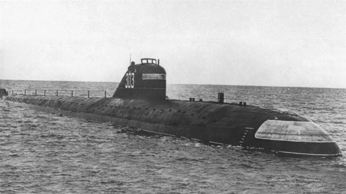 K-3 là tàu ngầm chạy năng lượng hạt nhân đầu tiên của Liên Xô. Ảnh: RBTH
