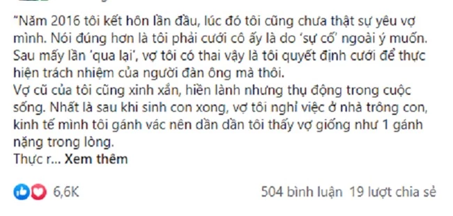 
Tái hôn, chồng mang thiệp cưới tới mời vợ cũ, nhưng vừa nhìn thấy người đàn ông ngồi bên cạnh cô, anh tái mặt về thẳng
 - Ảnh 1.