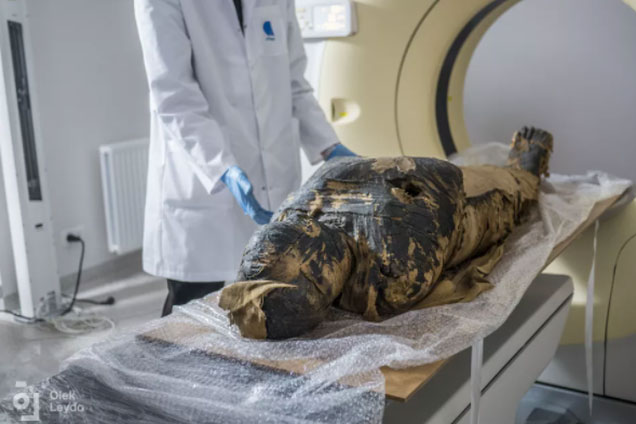 Ai Cập phát hiện xác ướp mang thai đầu tiên trên thế giới
