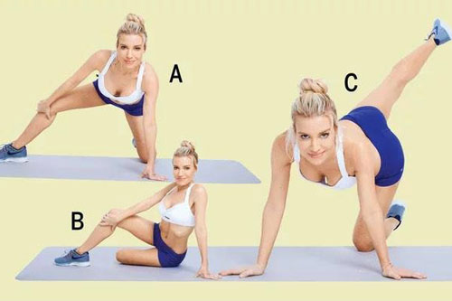 7 động tác giúp người ngồi nhiều, lười biếng có vòng 3 săn chắc “bốc lửa”