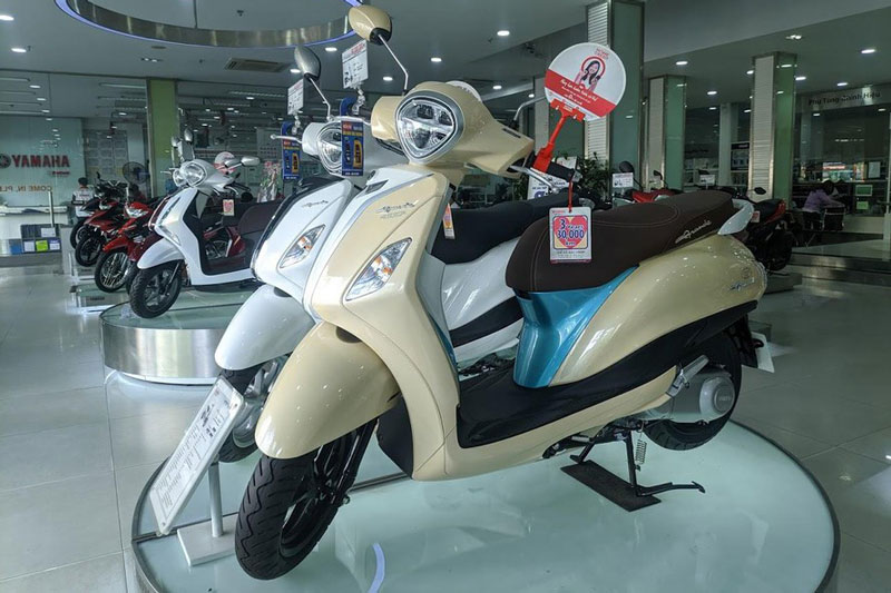 Thị trường xe máy tiếp tục 'lao dốc' đầu năm 2021