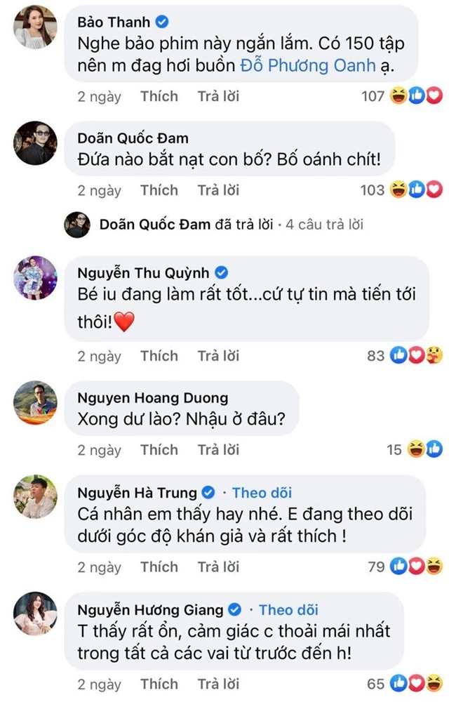 Phương Oanh bị chê diễn lố, liên tục đăng status tâm trạng, hàng loạt sao Việt vào bảo vệ - Ảnh 4.