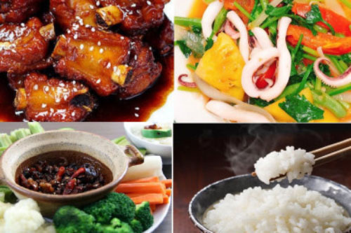 Thực đơn cơm chiều hấp dẫn cả nhà ai cũng thích