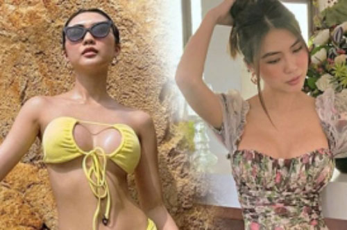 Hoa hậu Tường Linh thường xuyên lạm dụng mốt quần tụt để khoe body đẹp như tượng tạc