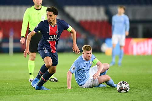 Man City vs PSG: Hãy dè chừng 'cái duyên' của Marquinhos