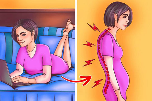 Tại sao không nên làm việc trên giường?