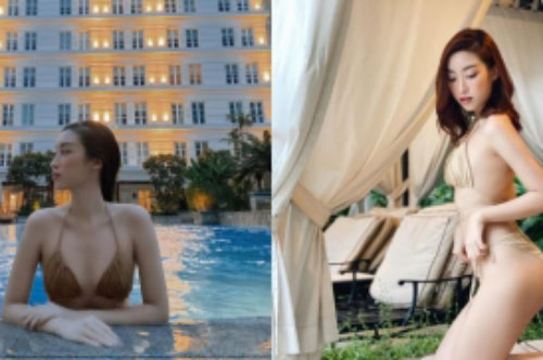 Puka  "bung xõa" với màn khoe thân hình nuột nà và vòng 1 bốc lửa trong bộ bikini