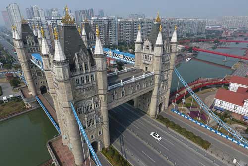 Bản sao những công trình kiến trúc nổi tiếng thế giới ở Trung Quốc