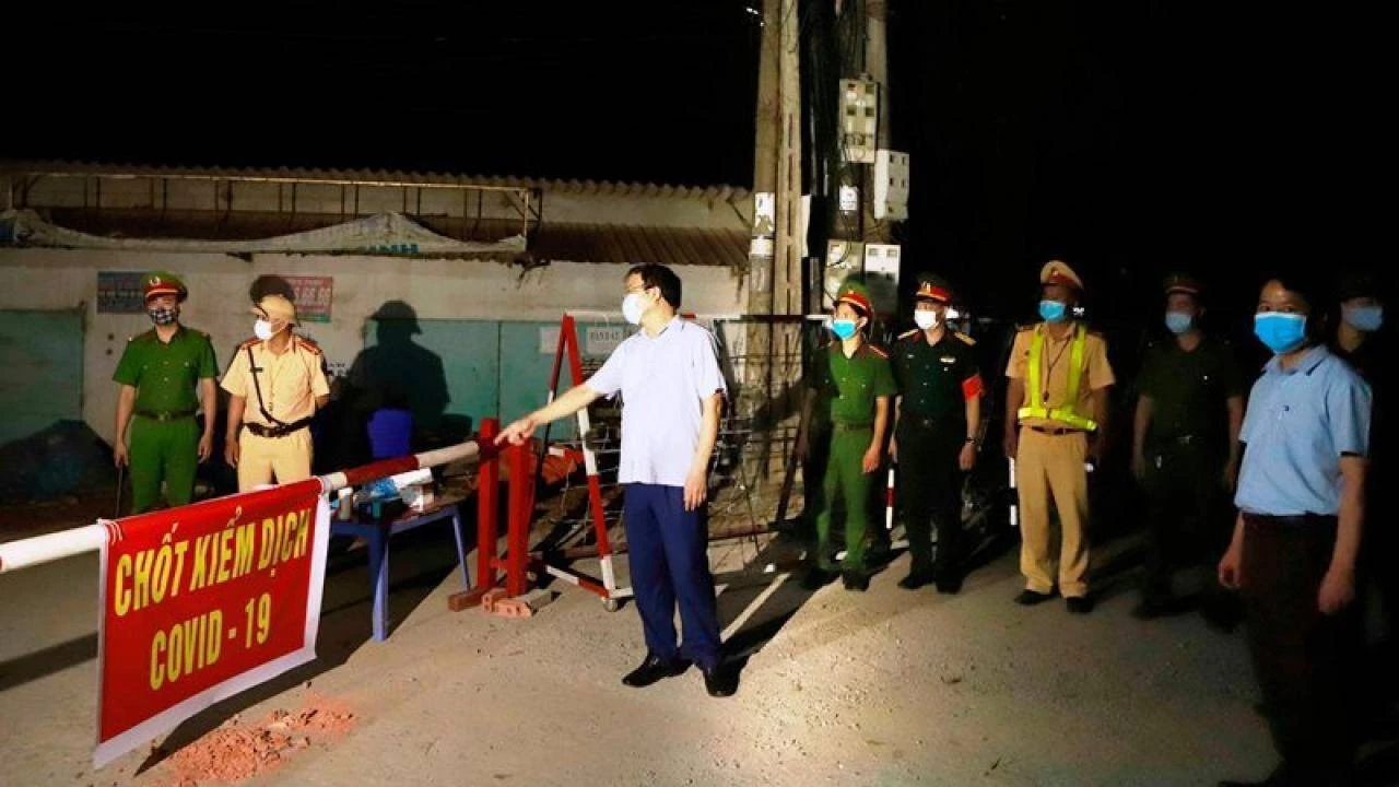 Chốt kiểm soát Covid 19 Chốt kiểm soát Covid 19