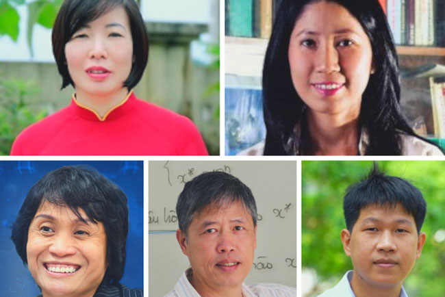 5 người Việt lọt top 100 nhà khoa học xuất sắc nhất châu Á