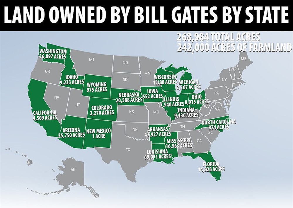 Khối tài sản 130 tỷ USD của Bill Gates: Tranh độc, xế hộp, đất thẳng cánh cò bay... - Ảnh 2.
