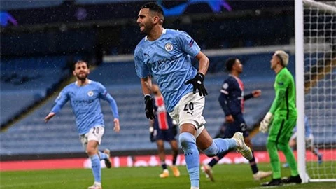 Mahrez 'xát muối' lên nỗi đau của PSG, Pep hạ quyết tâm vô địch