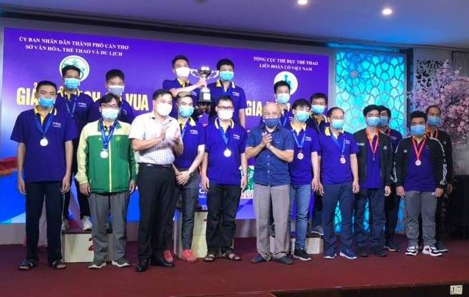 Hà Nội nhất toàn đoàn tại giải cờ vua đồng đội toàn quốc 2021