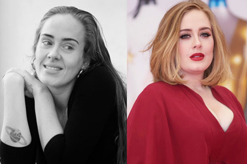 Adele gây sốc với ảnh zoom gương mặt nhăn nheo chảy xệ, mắt đầy nếp nhăn do giảm cân đột ngột khiến fan xót xa