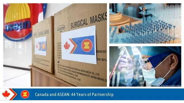 Năm 2021, Canada và ASEAN kỷ niệm 44 năm quan hệ đối tác (Ảnh: ĐSQ Canada).