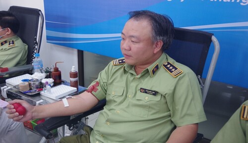 Tổng cục Quản lý thị trường kêu gọi toàn lực lượng tham gia Ngày hội hiến máu tình nguyện 