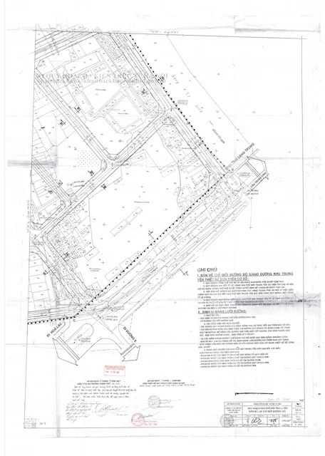 Theo Bản đồ quy hoạch 1/500 