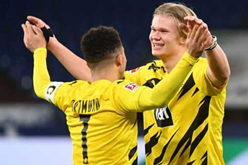 Dortmund hét giá Haaland 150 triệu bảng, sẵn sàng bán Sancho
